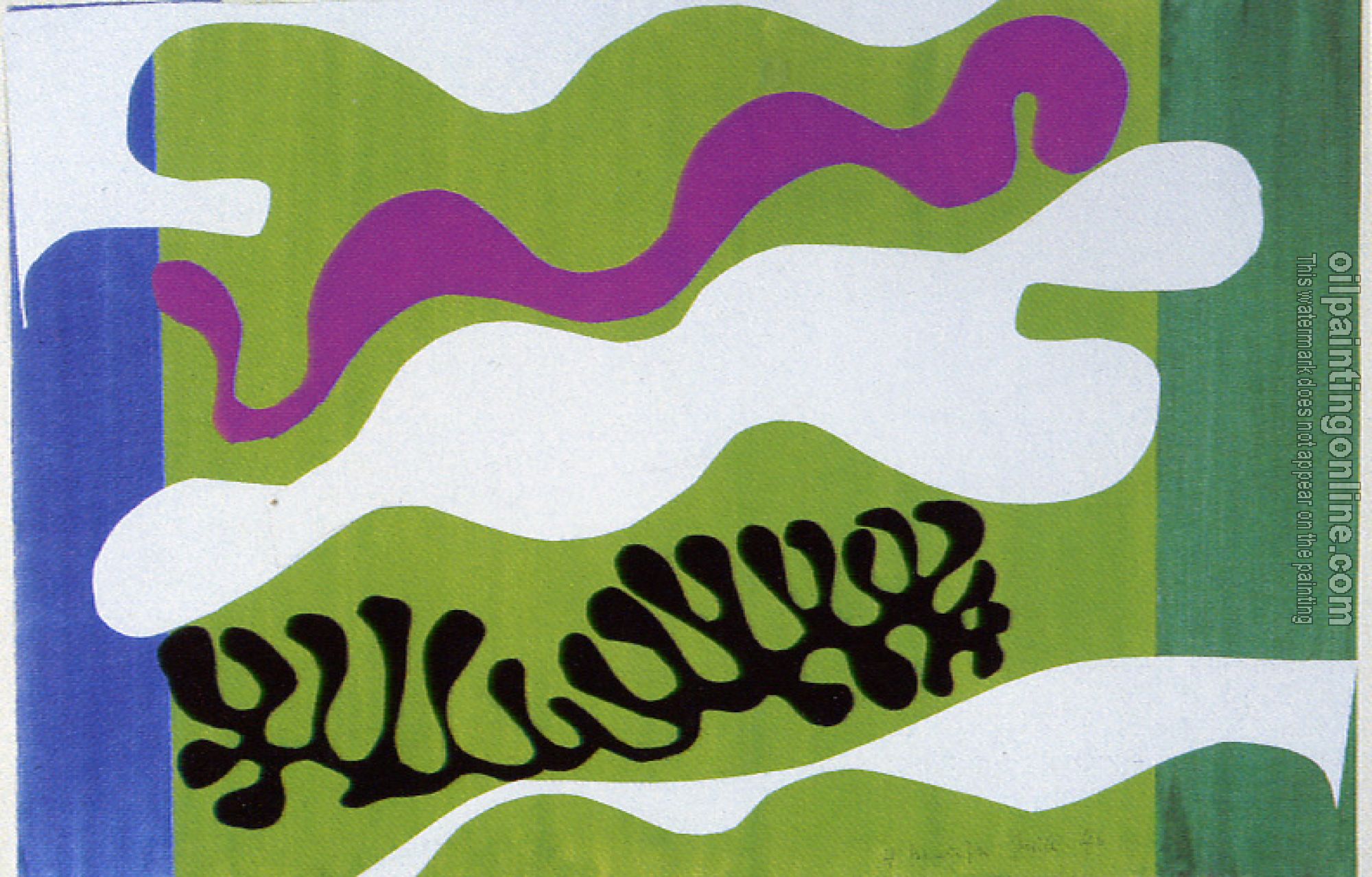 Matisse, Henri Emile Benoit - lagoon
